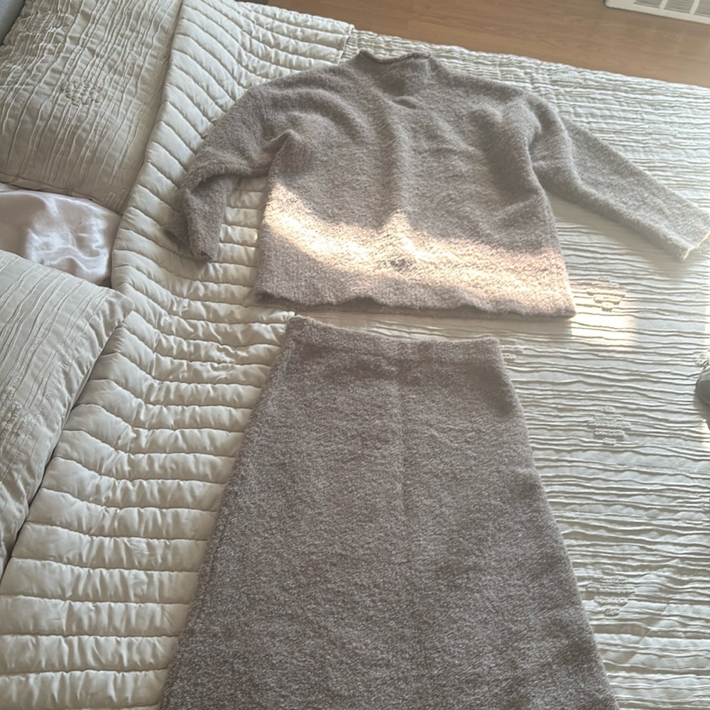 Fuzzy Sweater set
